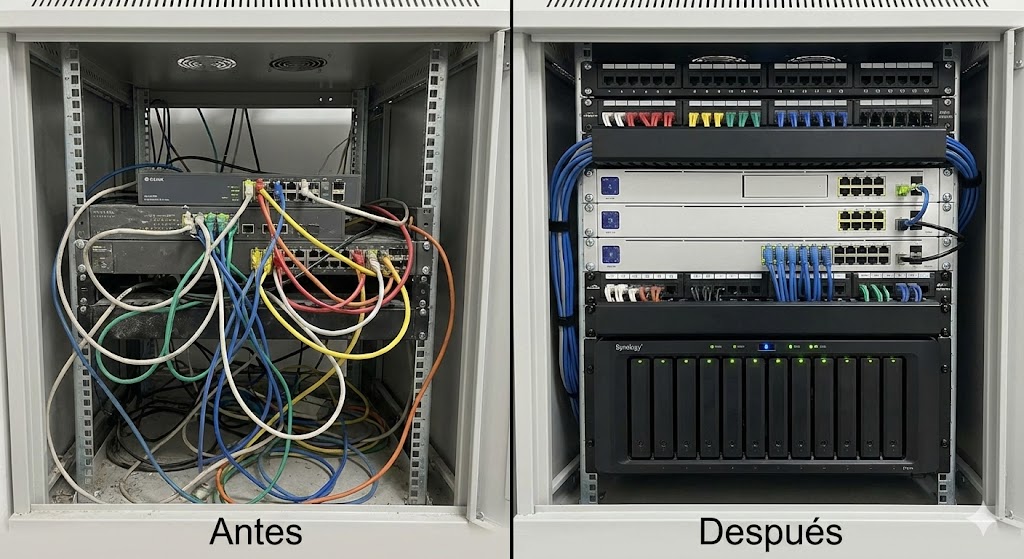 Caso de éxito de reestructuración de infraestructura de TI en fabrica de calcetines