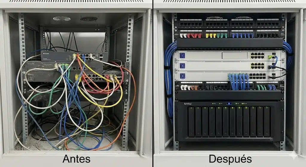 Caso de éxito de reestructuración de infraestructura de TI en fabrica de calcetines