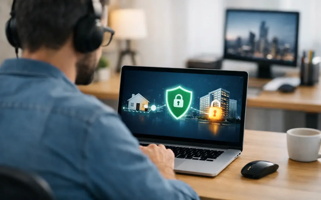 Configuración de VPN empresarial para teletrabajo