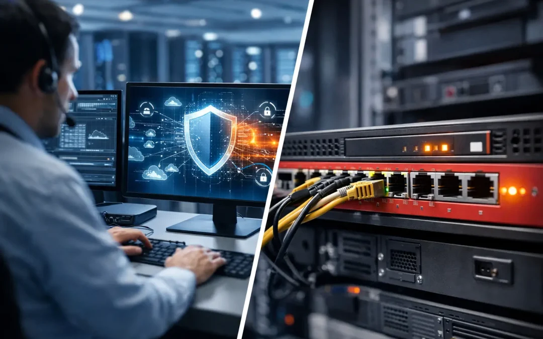 Firewall administrado vs firewall tradicional